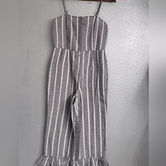 Etophe' Studios Women's Striped Jumpsuit    Size S - Picture 1 of 10